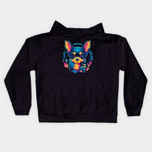 Chihuahua Fathers Day Kids Hoodie